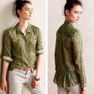 Anthropologie Holding Horses Arabel Button Down s4